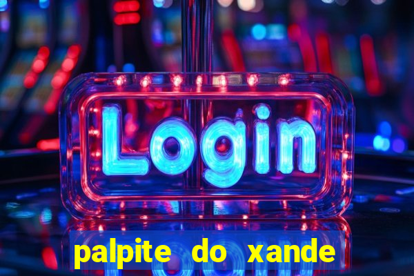 palpite do xande de hoje